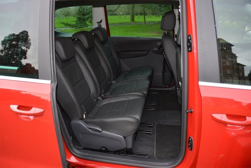 PD web test Seat Alhambra back seats