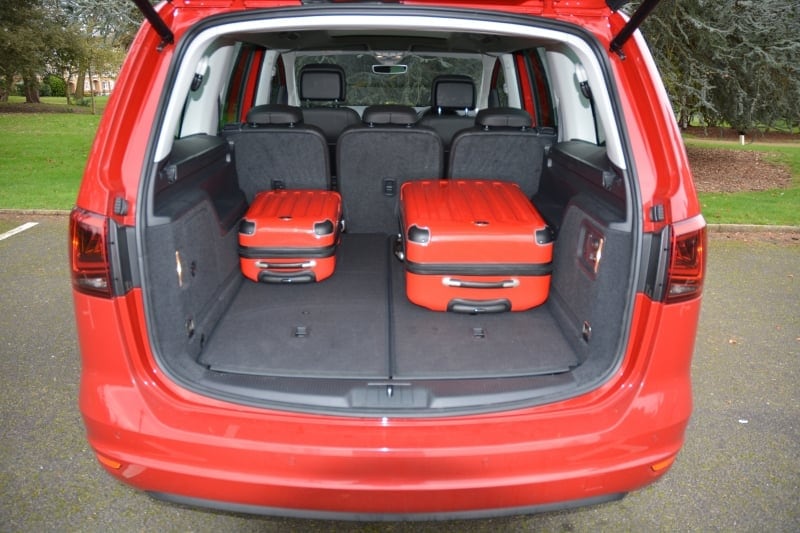 PD web test Seat Alhambra boot 5 seat