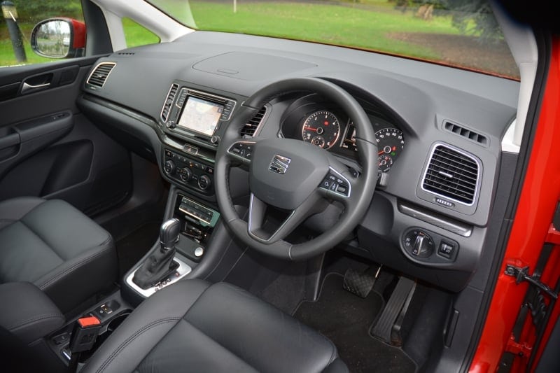 PD web test Seat Alhambra front seats