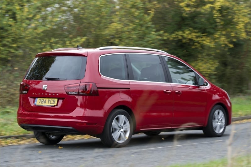 PD web test Seat Alhambra rear