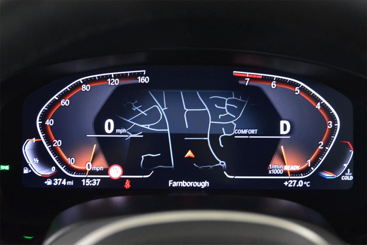 BMW 630d GT dashboard