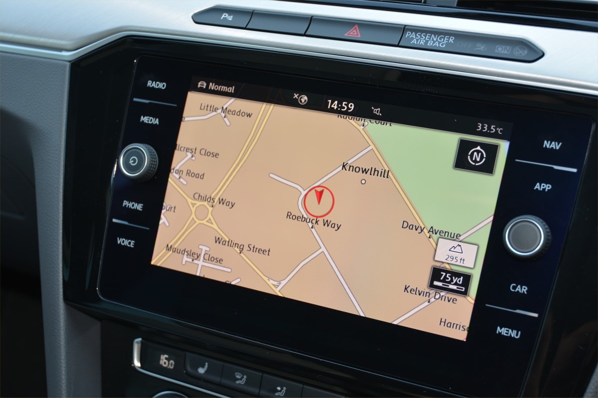 VW Arteon satnav