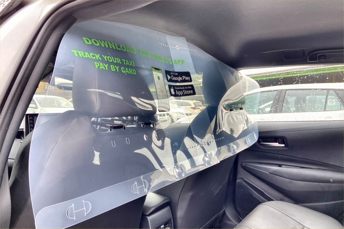 Car Partition, For Safety Purpose, Visor Thickness: 2mm at best