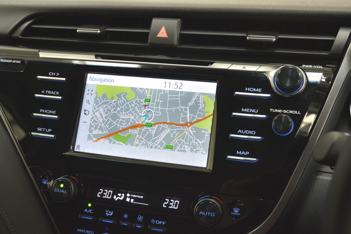 Toyota Camry satnav