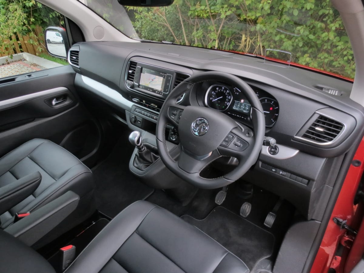 Vauxhall Vivaro Life front seat