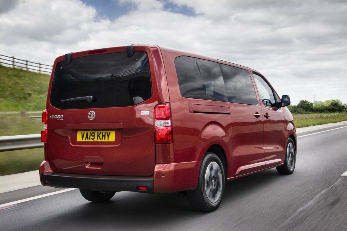 Vauxhall Vivaro Life rear