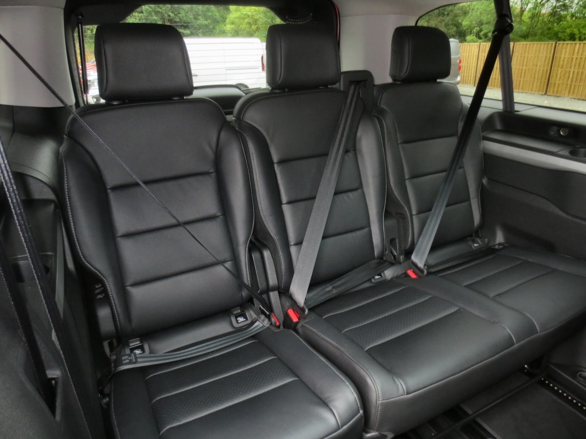 Vauxhall Vivaro Life third row seats