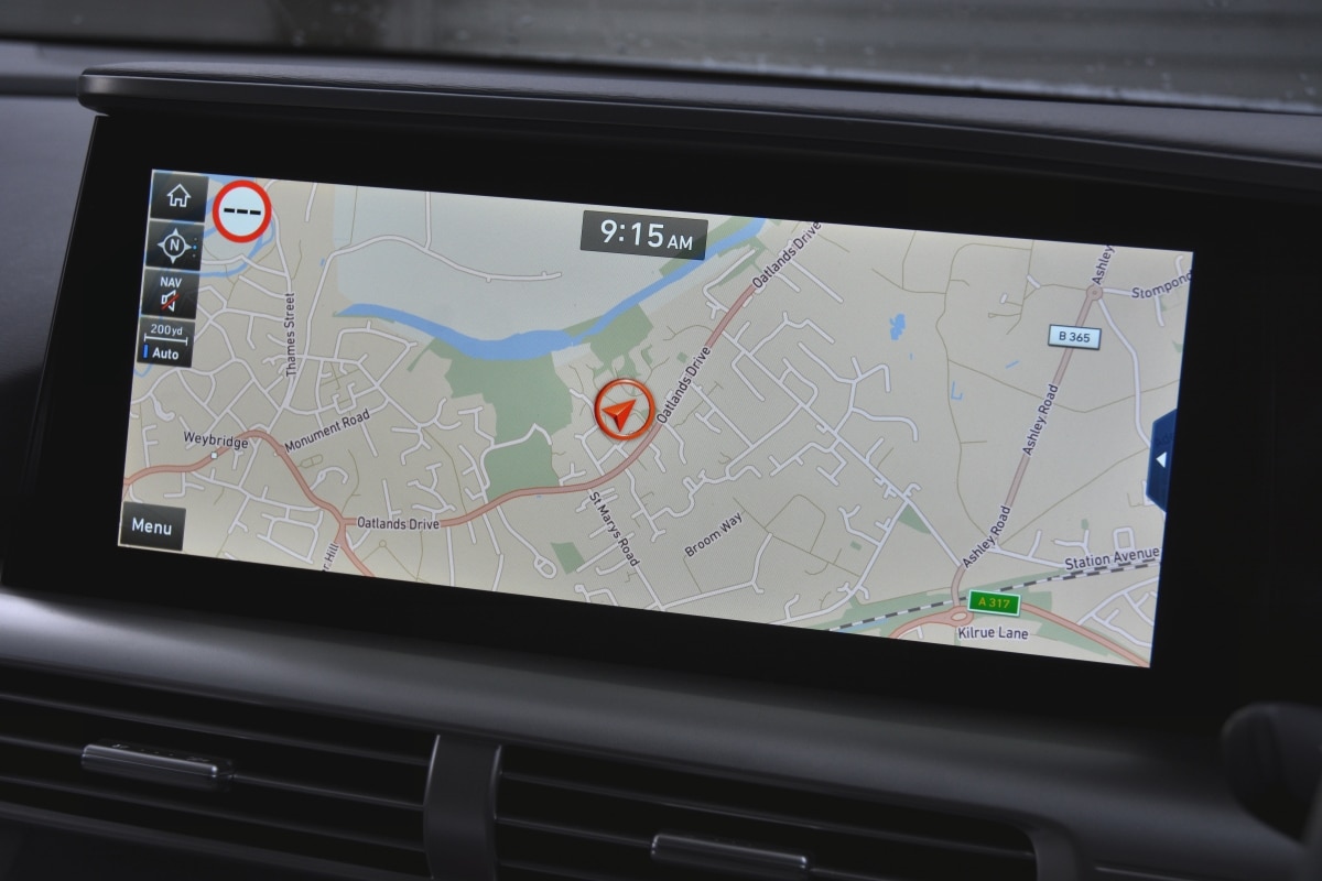 hyundai nexo satnav