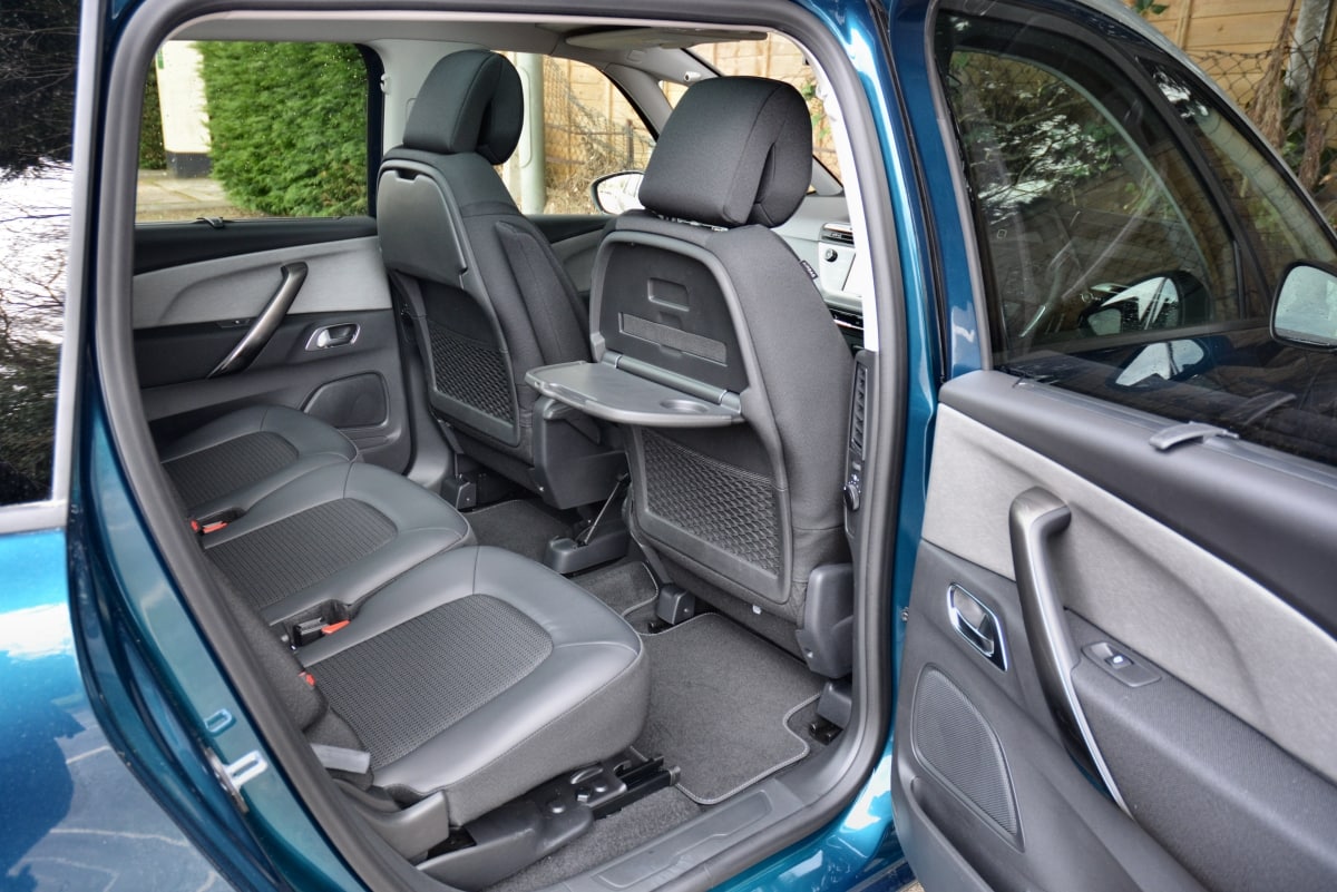 pd website road test citroen c4 space tourer rear seats