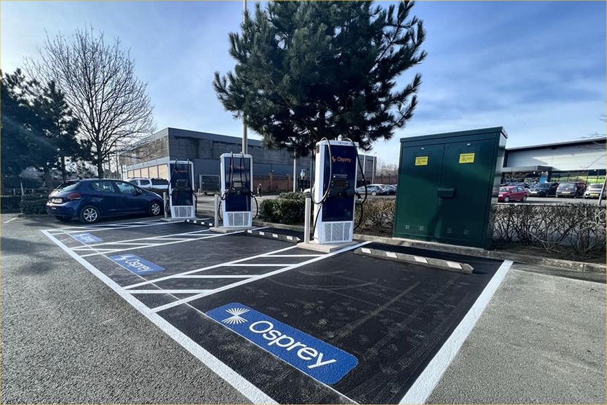 Osprey deals ev charging