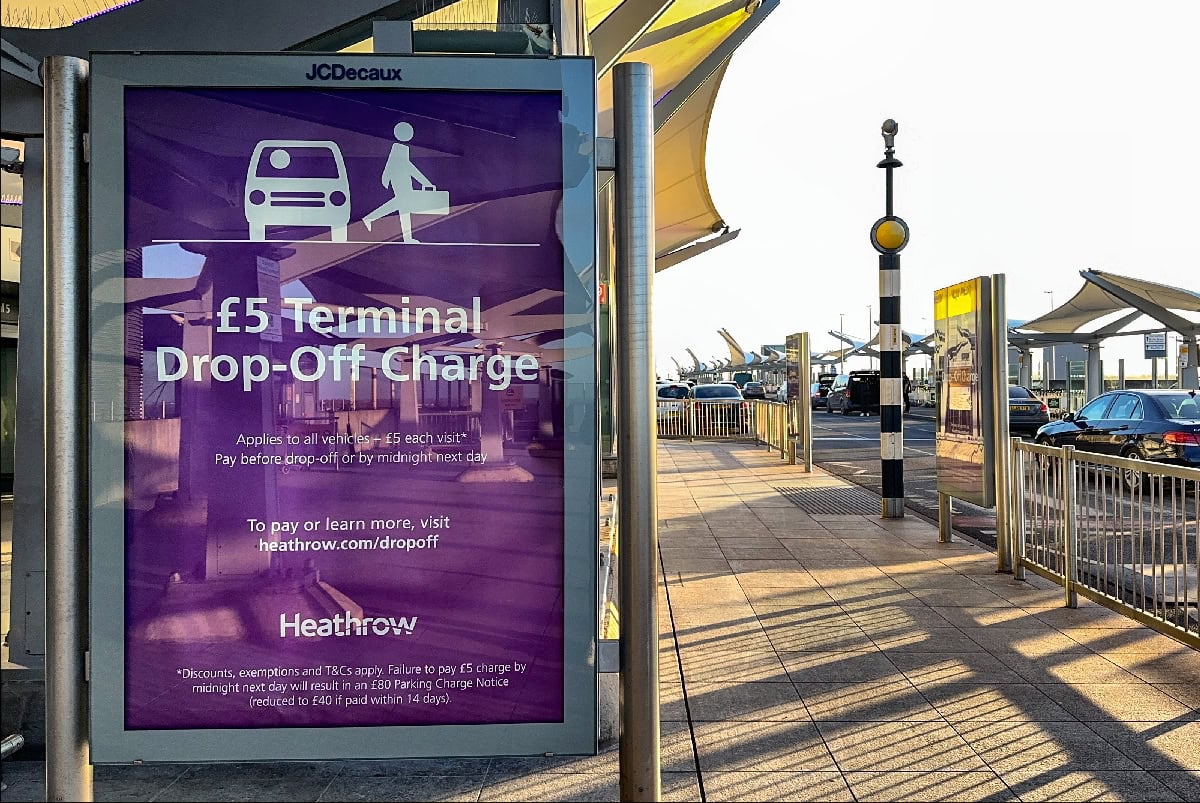 Government to review airport drop-off charges after sharp increases over past 12 months - Professional Driver Magazine
